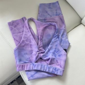 Beach riot tie die outfit